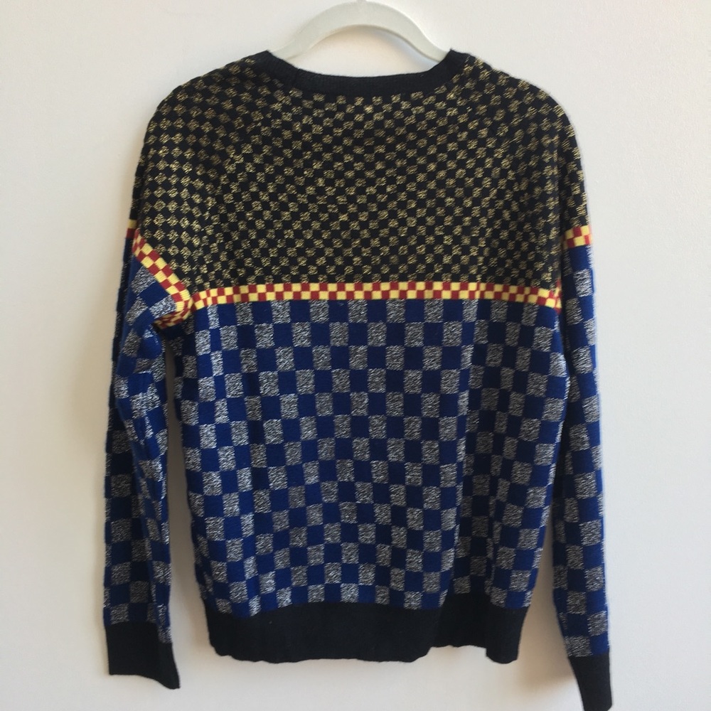Mixed pattern sweater - Picture 4 of 4